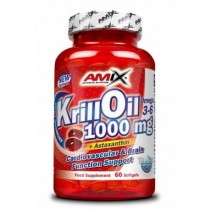 AMIX Krill Oil 1000 – 60 caps de ácidos grasos esenciales Omega 3 y Omega 6