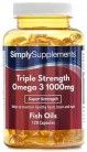 Omega 3 1000mg Triple Acción – 120 cápsulas