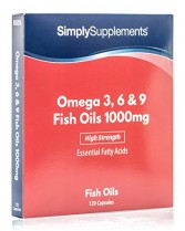 Omega 3-6-9 1000mg – 120 cápsulas – Hasta 4 meses de suministro
